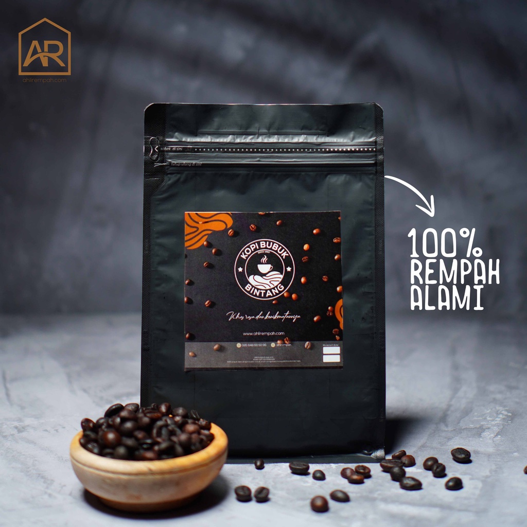 

Kopi Bubuk Bintang Arabica 500 Gram - Ahli Rempah Indonesia