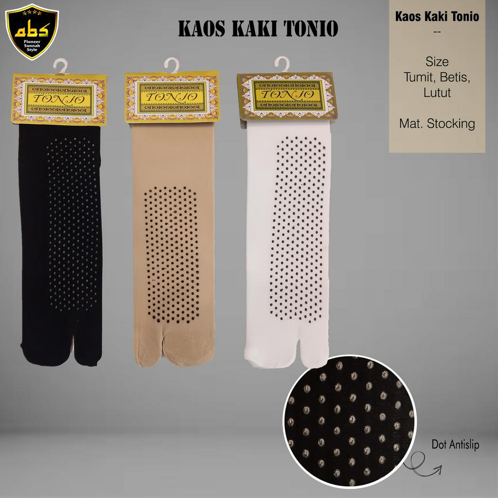 Kaos Kaki Anti Slip Jempol Wanita Kaos Kaki Kerja Muslimah Kaos Kaki Putih Cream Hitam Jempol Wanita Abu Sulthan Tonio