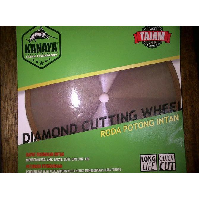 Mata Gerinda Potong Batu Cincin 6 inch Kanaya