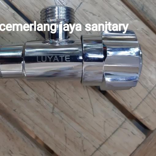 ➢ Stop kran closet kuningan FSD/stop kran wastafel model wasser toto ☺