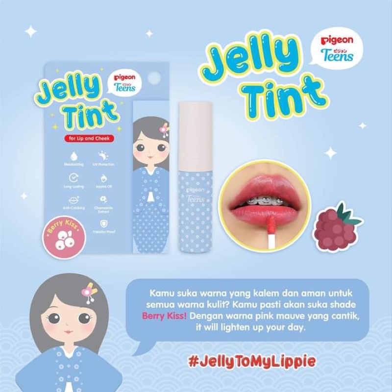 PIGEON TEENS Jelly Tint For Lips and Cheek