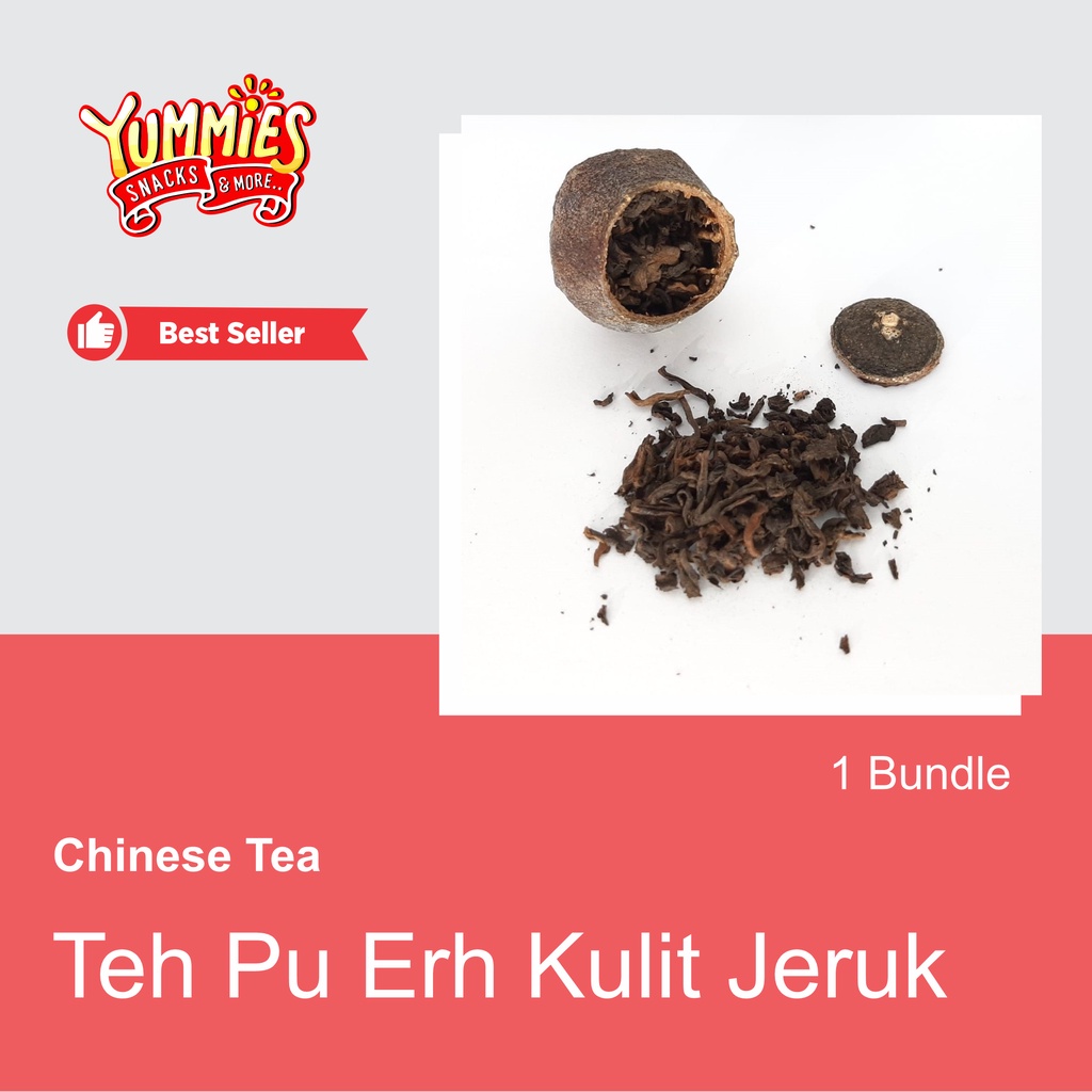 

Chinese Tea Orange Pu Erh Tea / Teh Pu-Erh Kulit Jeruk / Teh Polay 1 pc