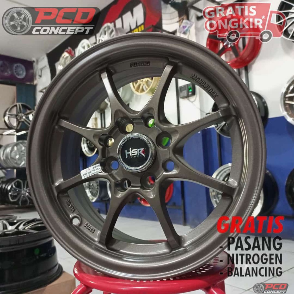 PELEK MOBIL AGYA SIGRA R14 CE28 BRONZE R14X6 | HSR HIROSHIMA R14 GRATIS ONGKIR