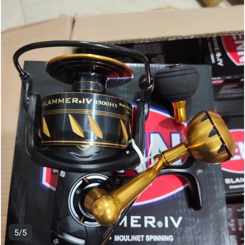 reel slammer IV keluaran 2021 pilihan 6500 atau 8500 hs high speed