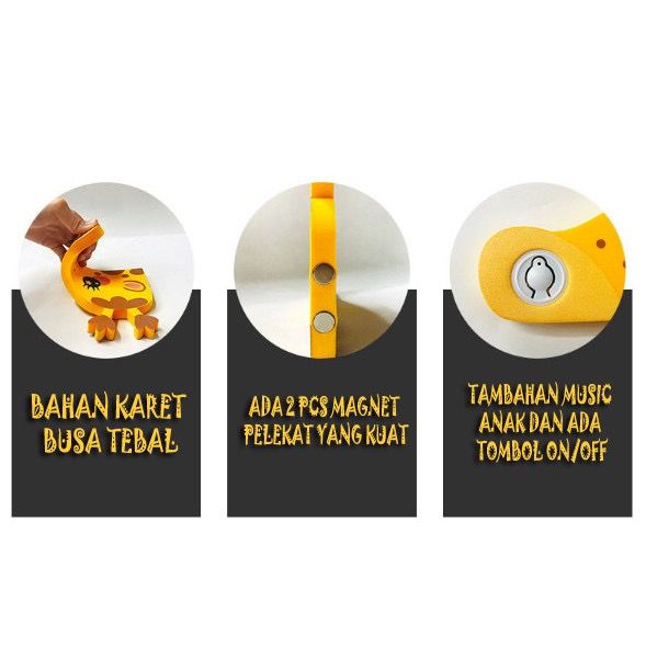 Termurah METERAN PENGUKUR TINGGI BADAN MAGNET &amp; MUSIC