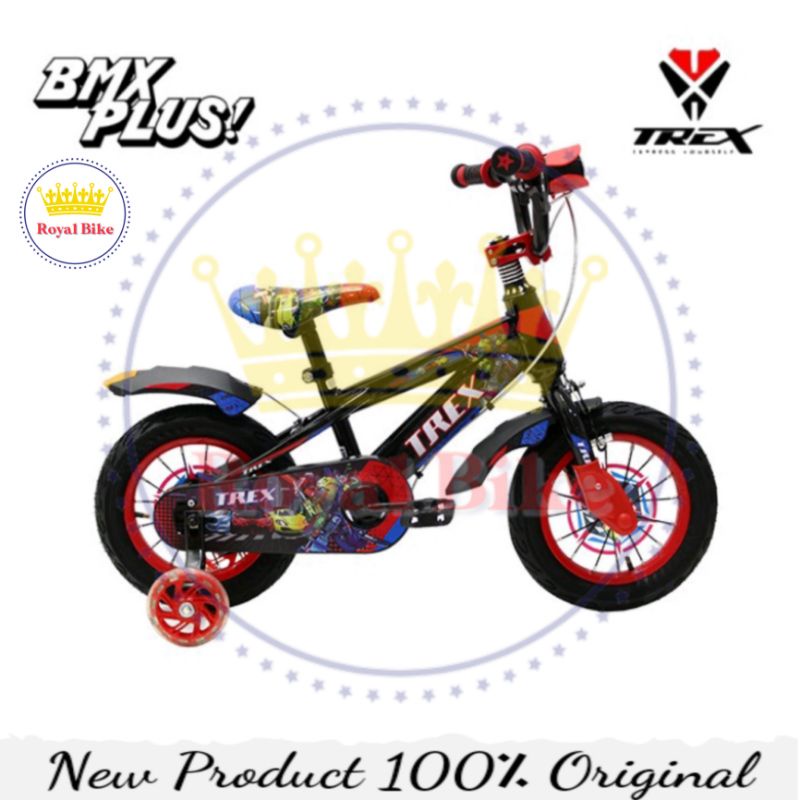 Sepeda Anak Laki-Laki BMX 12 Inch TREX CYBERBOTS