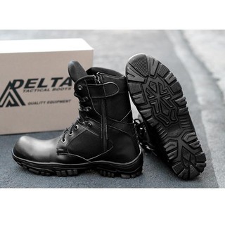  Z100 sepatu  DELTA  cheap tinggi 8 inci hitam ujung besi 