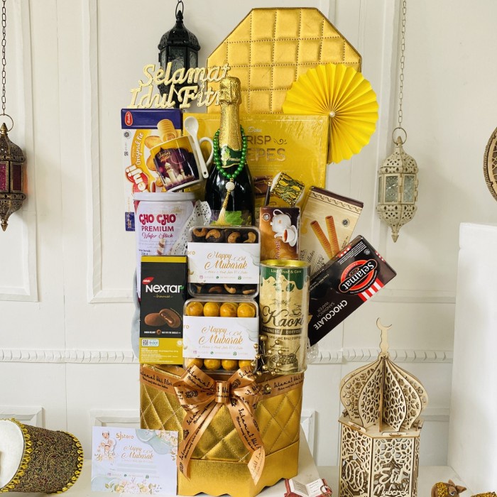 

Paket box hampers lebaran parcel idul fitri ramadhan kue kering 158