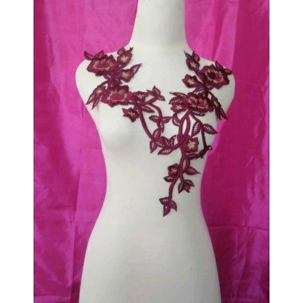 RENDA BORDIR MANUAL TEMPEL MOTIF DADA