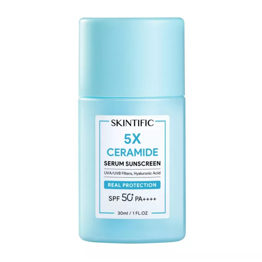 [FLASH SALE] - SKINTIFIC 5X Ceramide Serum Sunscreen SPF50 PA++++ Skincare Sunblock 30ml