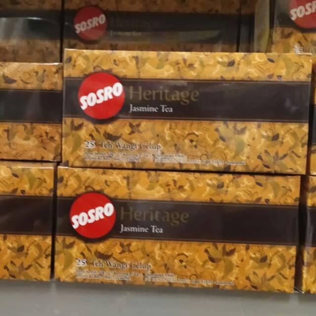 

Sosro teh celup heritage jasmine 25s x 2gr