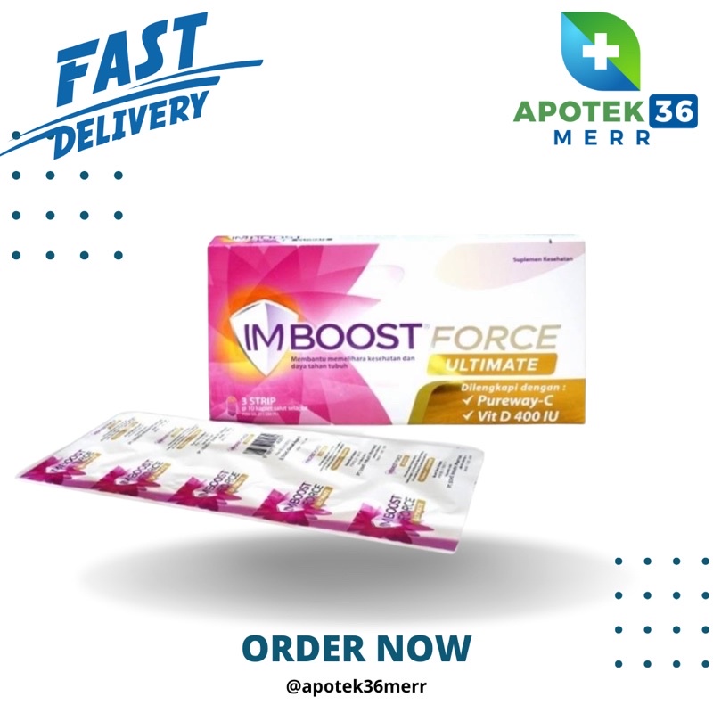 IMBOOST FORCE ULTIMATE VITAMIN DAYA TAHAN TUBUH