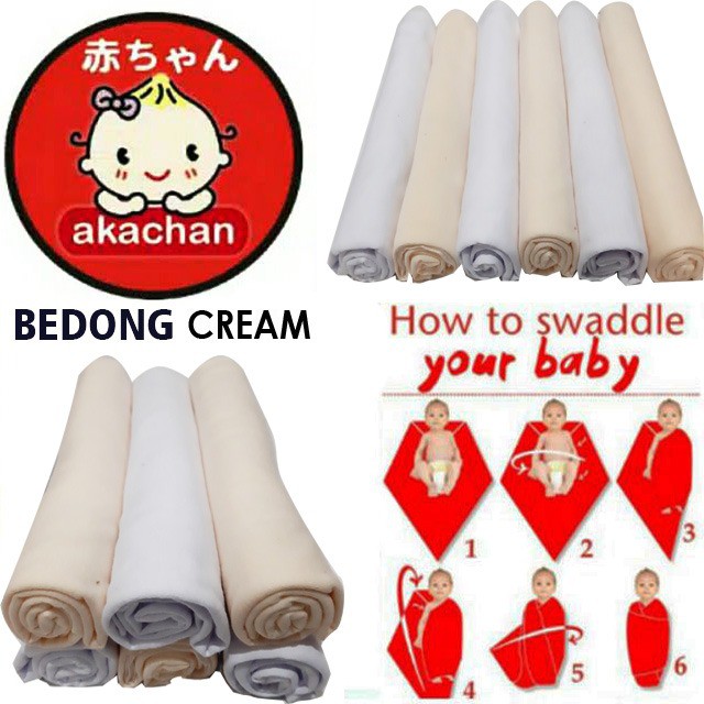 PROMO! BEDONG RAINBOW 6pcs Akachan Bedong Bayi Rainbow bdr Polos 6 merah kuning orange hijau biru ungu