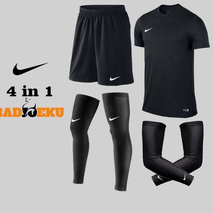 Stok terbatas.. FULL SET OLAHRAGA BAJU JERSEY CELANA PENDEK MANSET TANGAN DAN MANSET KAKI STELAN FUT
