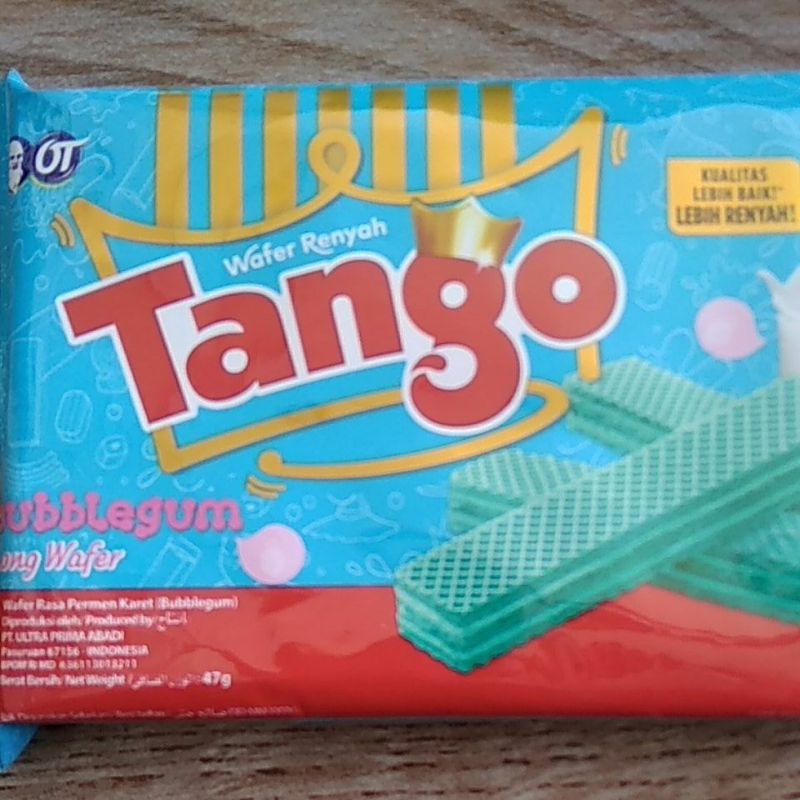 

wafer tango boublegum makanan ringan murah enak