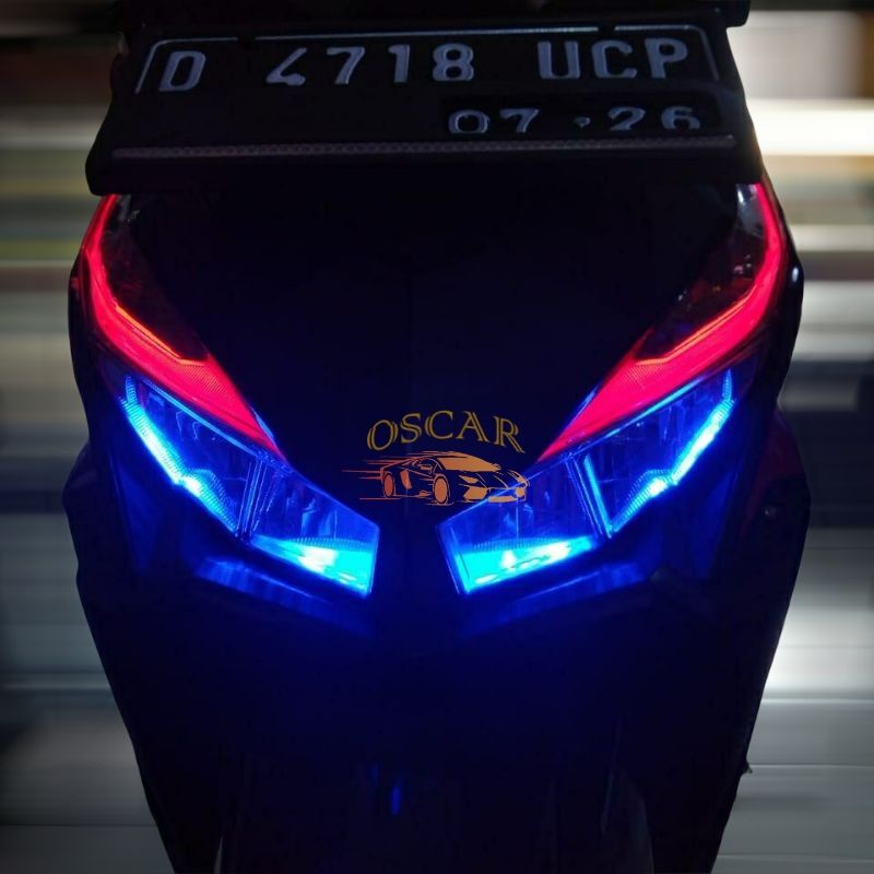 LAMPU ALIS MOTOR DAN MOBIL NEON FLEX DRL ALIS FLEXSIBLE 30CM 45cm 60cm 12v [HARGA PER 1PC BUKAN SEPASANG] LAMPU ALIS NMAX VARIO PCX BEAT MIO LEXI AEROX JUPITER DLL