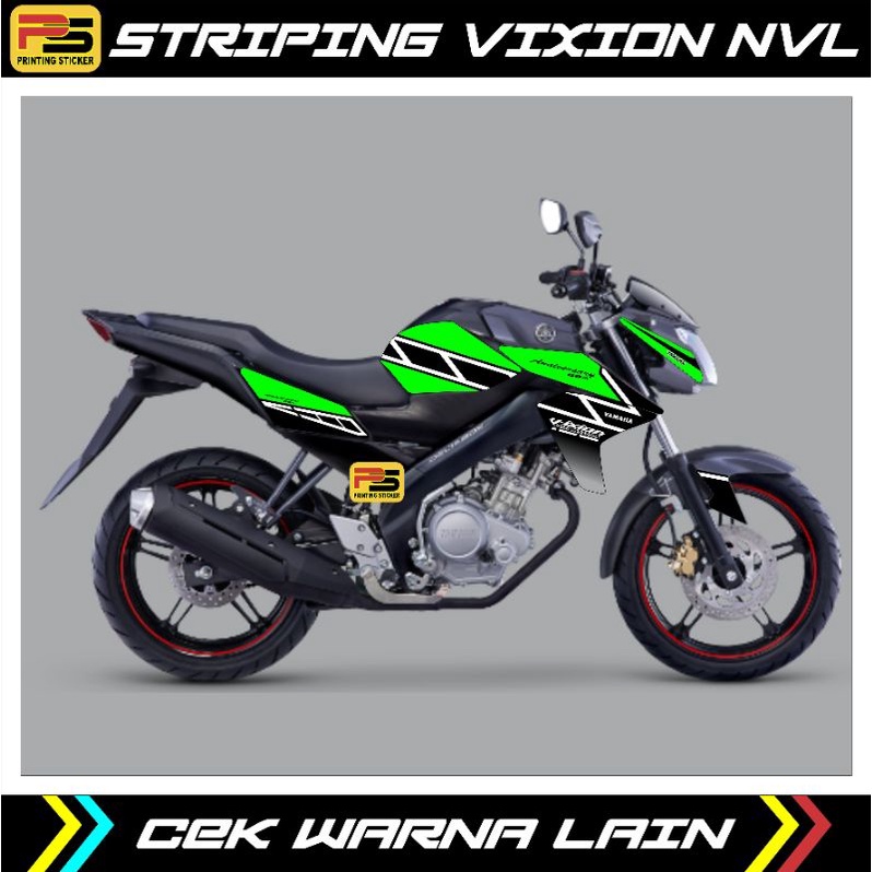 STRIPING STICKER VIXION NVL 2014/ DECAL STIKER VARIASI YAMAHA VIXION NVL