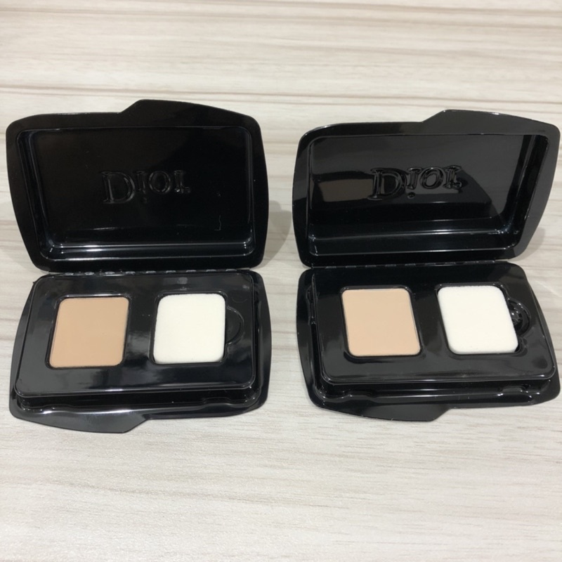 Dior Diorskin Forever Extreme Control Compact Foundation 010 020 10 20 Ivory Light Beige Powder Beda