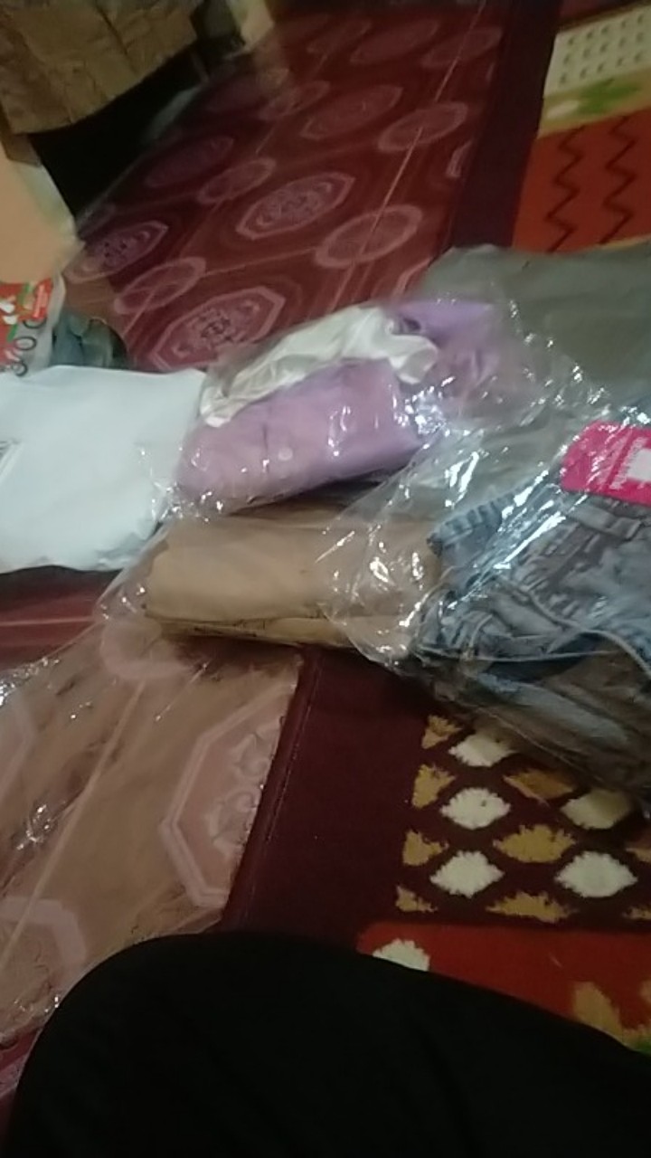 Batik Couple Keluarga Sania Ruffle Ori Ndoro Jowi Dnt Motif Pari Ngadek