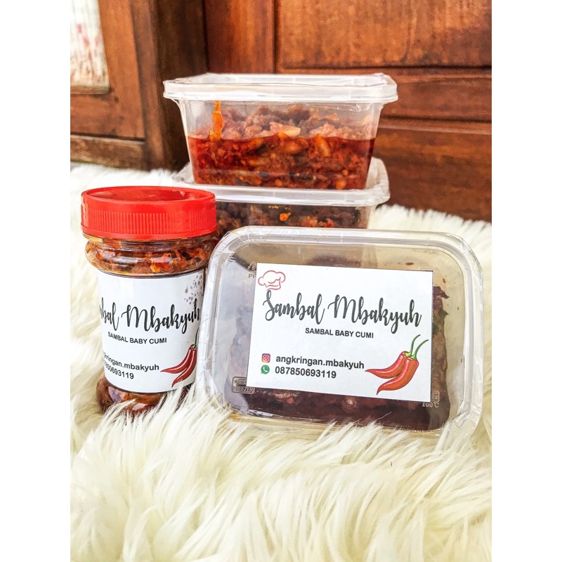 

sambal baby Cumi