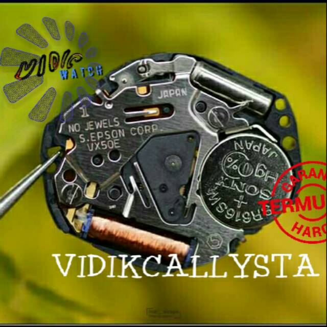 MESIN JAM TANGAN EPSON VX50E VX 50E 50 E VX-50E ORIGINAL