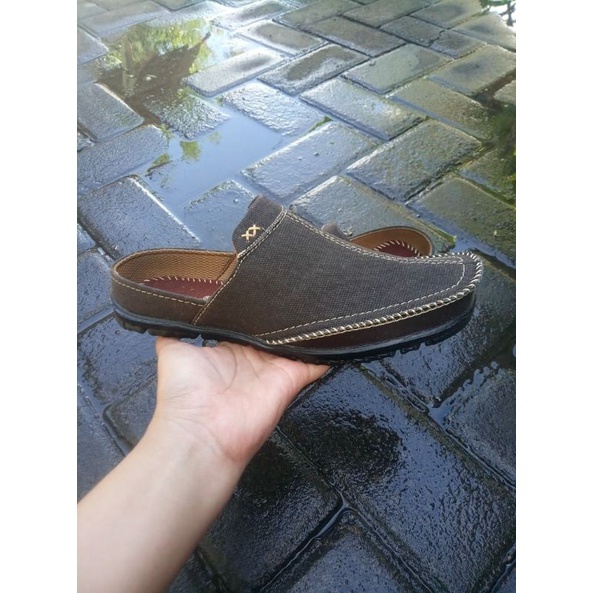 Obral Cuci Gudang Selop Pria Bahan Kanvas 39-43 (Coping 01)