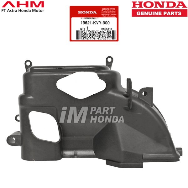 MURAH Shroud In Inlet Tutup Mesin Atas Beat Scoopy Karbu 19621-KVY-900 19621kvy900 JAMINAN 100% ORI 