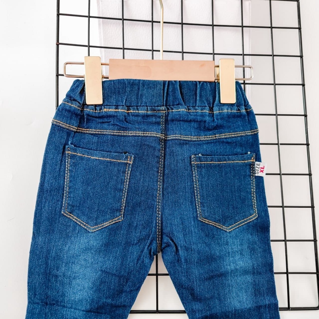 Promo !! Celana panjang anak cowok / Celana anak / Celana jeans zigzag fashion raul ukuran 1 bulan - 3 tahun