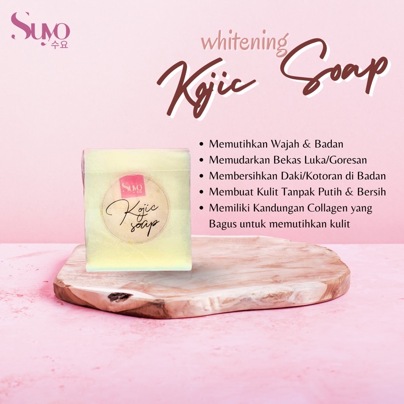 KOJIC SOAP SUYO | SABUN SUSU WHITENING SUYO