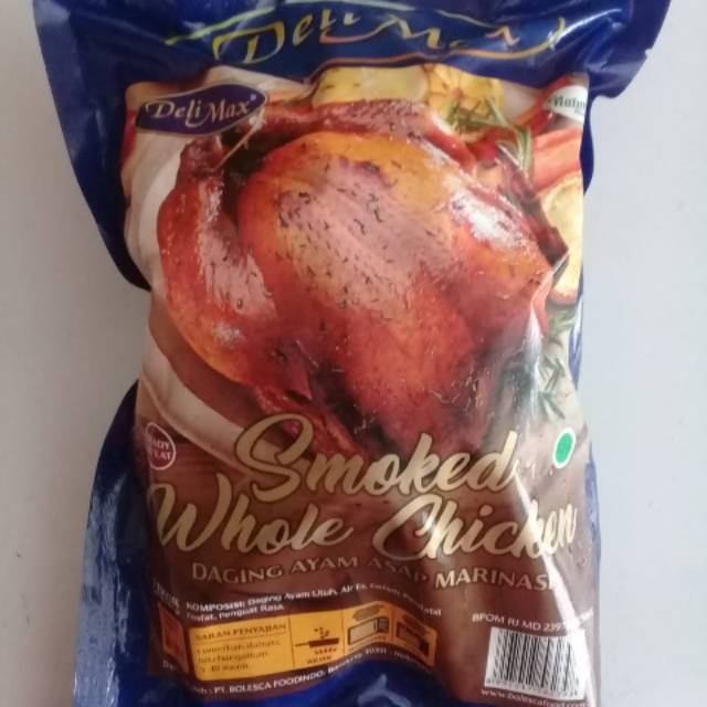 

Deli Max Smoked whole chicken / ayam asap