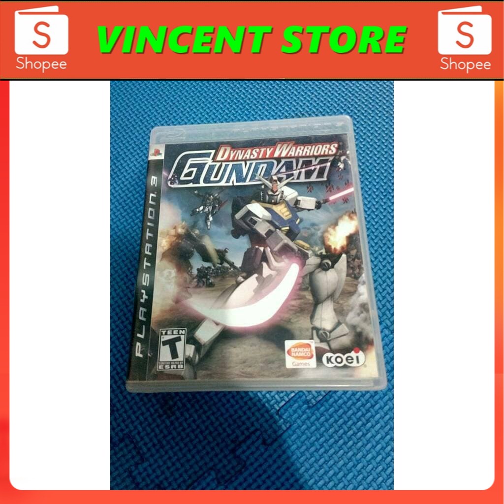 PRODUK ORIGINAL bd ps3 kaset game DYNASTY warriors GUNDAM