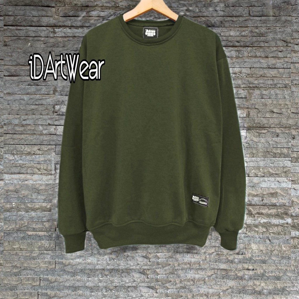 Sweater Crewneck Polos Sweatshirt Polos SIZE M - XXL switer Cowok Cewek Sweater Pria Wanita Terlaris