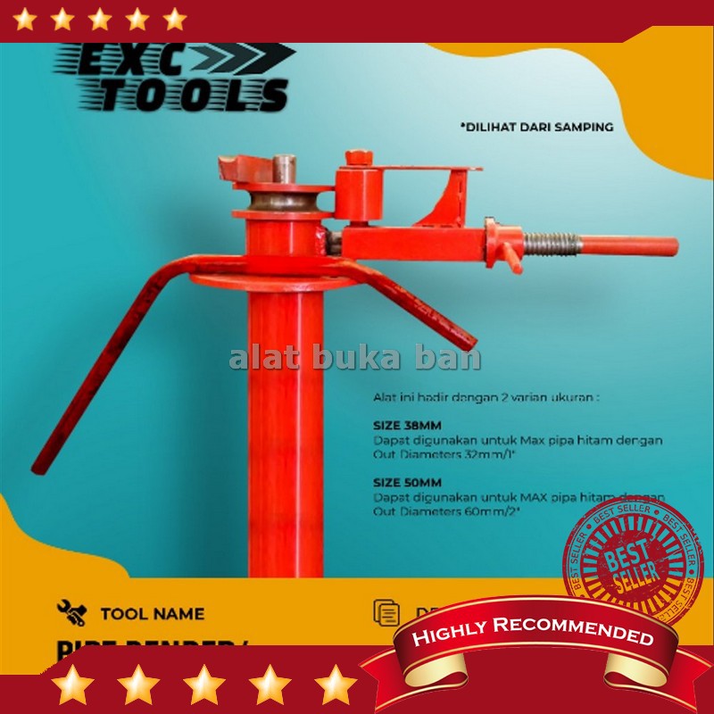 Pipe Bender Alat Bending Pipa