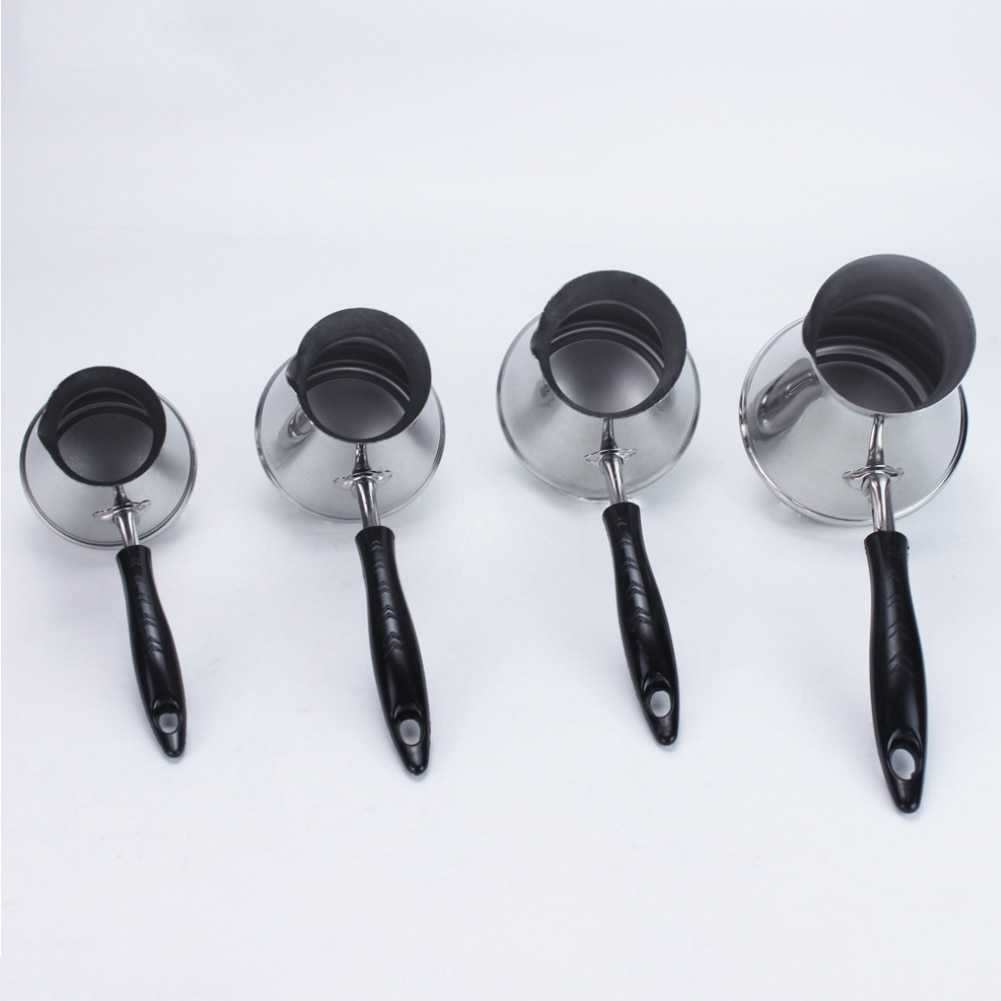 One Two Cups Gelas Kopi Espresso Latte Art Stainless Steel - DF-4008