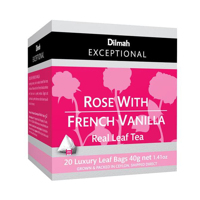 

Dilmah Exceptional Rose With French Vanilla SPECIAL