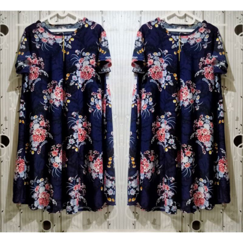 DASTER MIRA JERSEY SUPER JUMBO DRESS MAYUNG MURAH