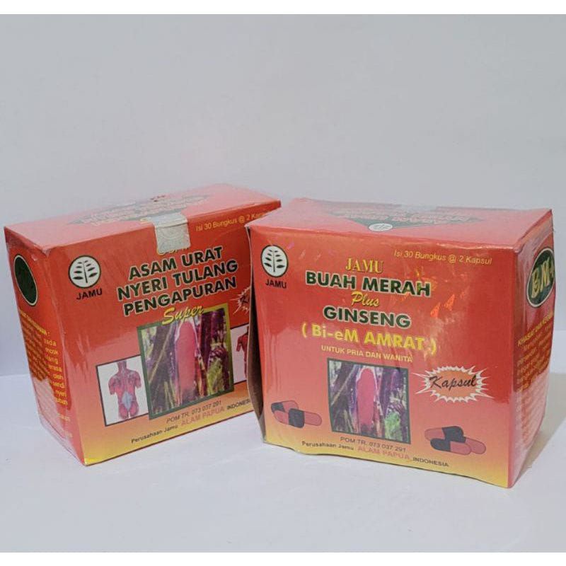 BUAH MERAH PLUS GINSENG ( Bi - em ANRAT )