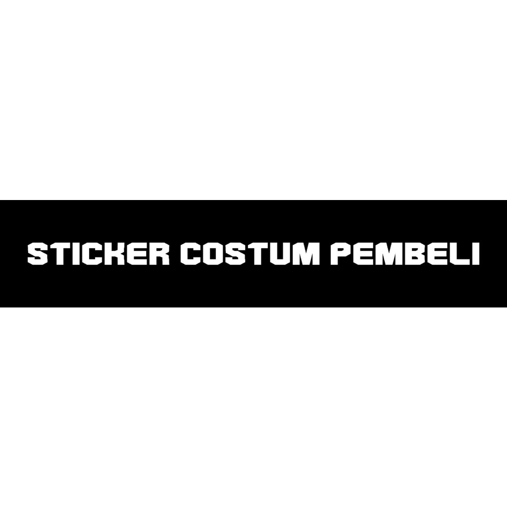 

sticker costum pembeli