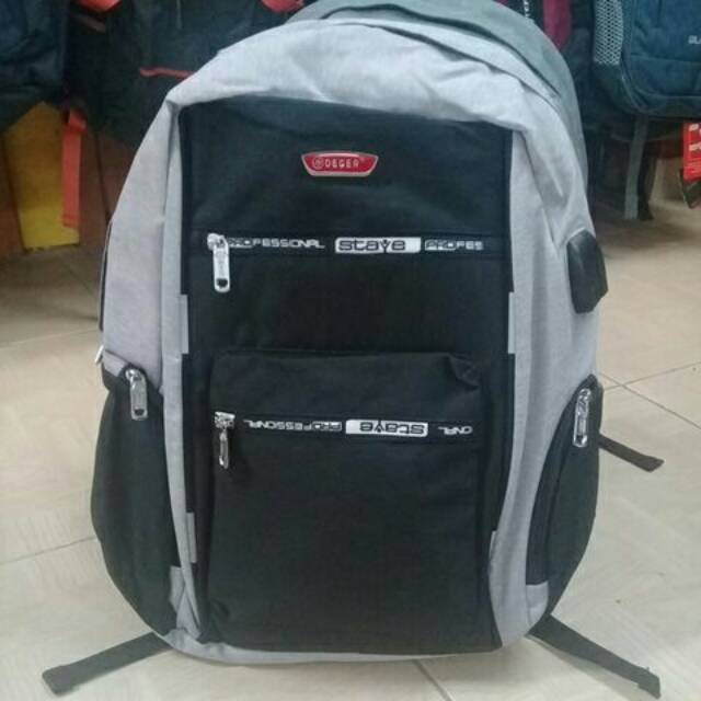 Tas ransel DEGER 586372+USB dan handfree