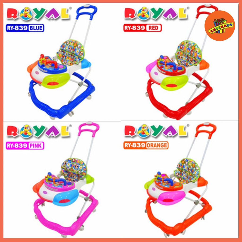 MAKASSAR! ROYAL BABY WALKER RY-839 - 839 - 839S