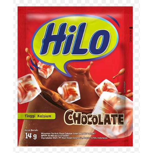 

Susu Hilo Kalsium Chocolate Original Renceng 10 sachet x 14 gram