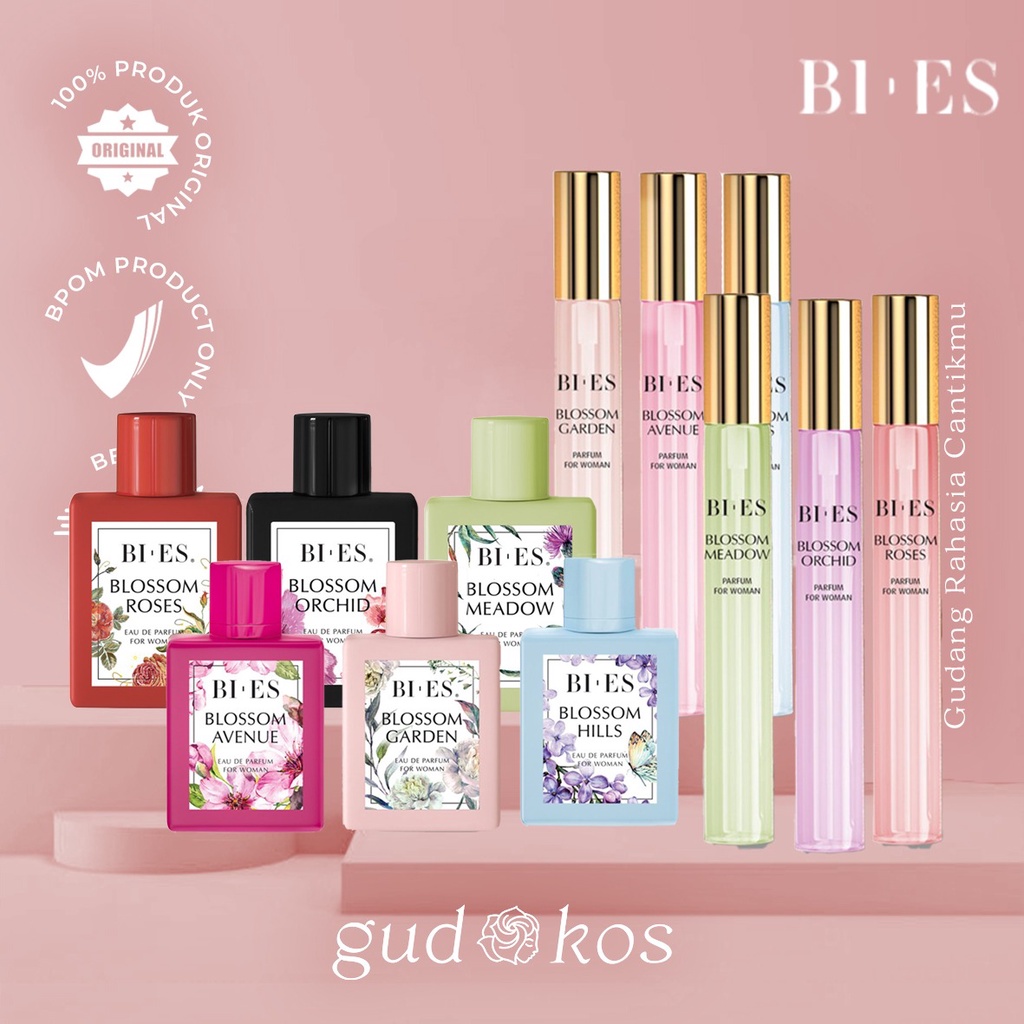 BIES Blossom Series Eau De Parfume EDP / Premium Perfume - Parfum Fragrance Tahan Lama