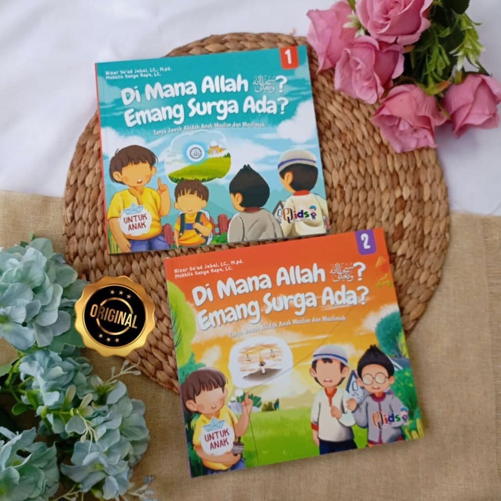 Di Mana Allah? Emang Surga Ada? Tanya Jawab Akidah Anak Set 2 Jilid