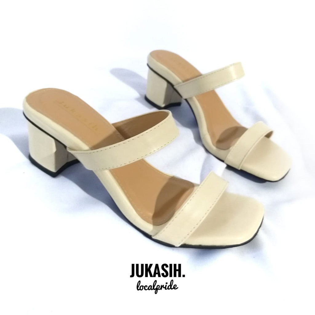 JUKASIH - VEFITA hak chungky peep toes