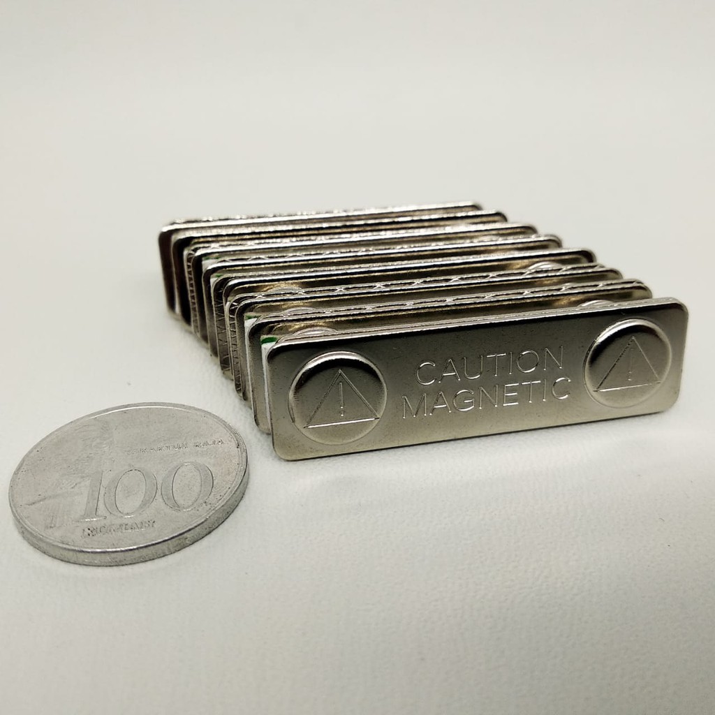 

MAGNET PAPAN NAMA DADA NAME TAG MURAH KOTAK CAUTION