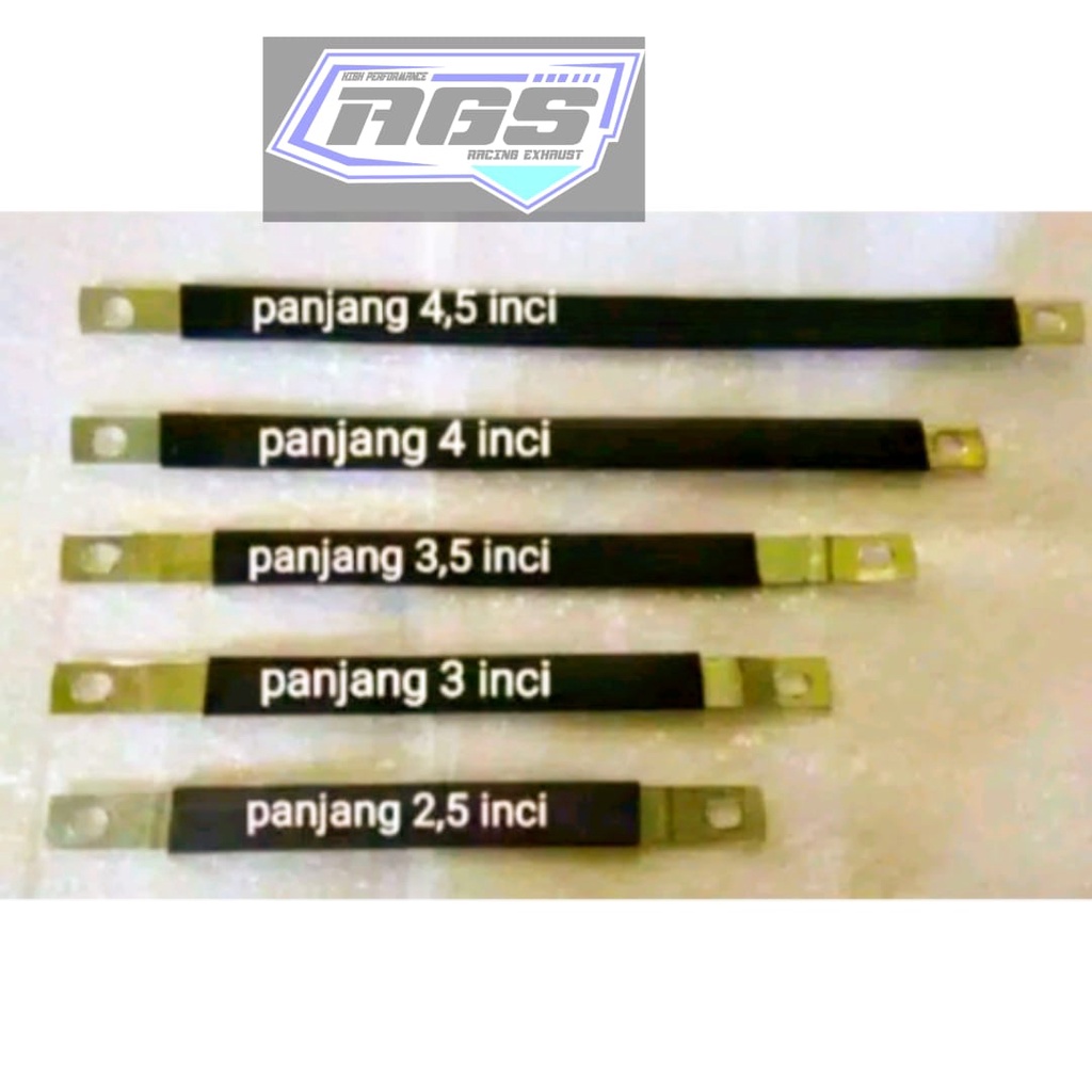 klem gantungan knalpot racing Klem knalpot motor / gantungan knalpot / silencer knalpot motor bulat 