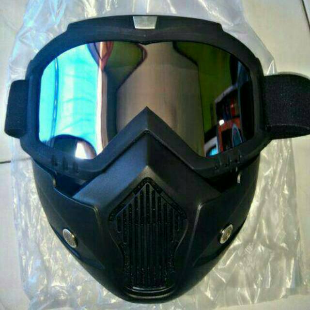 KACAMATA BIKER + MASKER