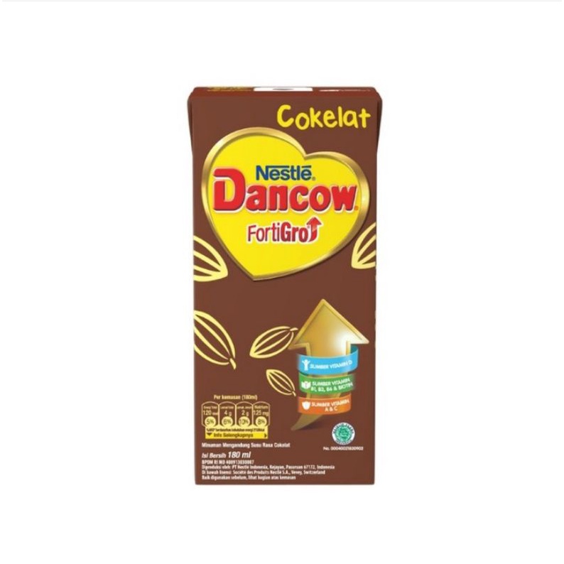 

Dancow UHT FortiGro Cokelat 180 ml