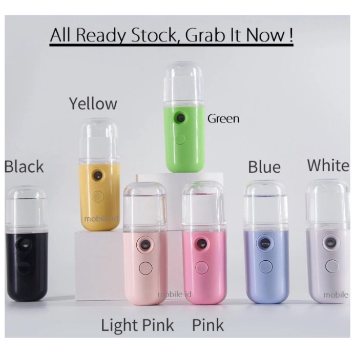 Nano Spray Moisturizing dan Desinfektan Mini Nano Mist Sprayer [USB Charge]