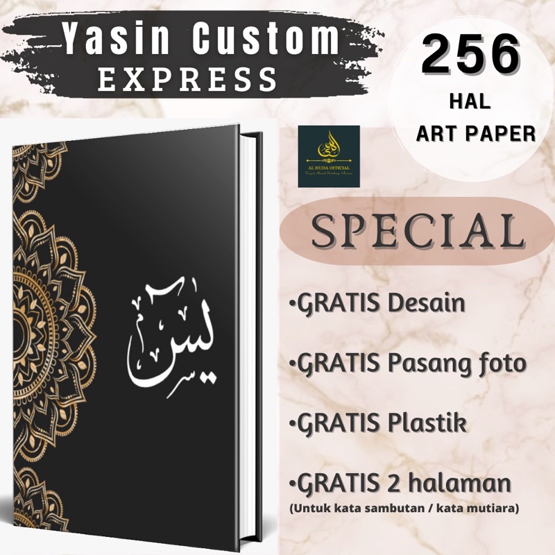 

Yasin 256 halaman Artpaper 2 Warna | Buku Yasin | Souvenir Yasin | Buku Yasin Murah I Souvenir